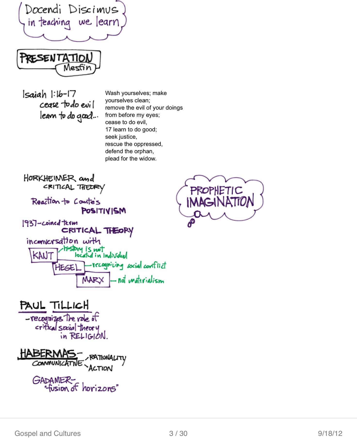 Gospel And Cultures P031 Steve Thomason