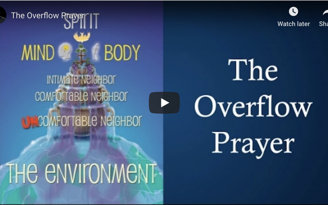 The Overflow Prayer | Kill me. Fill me. Spill me.