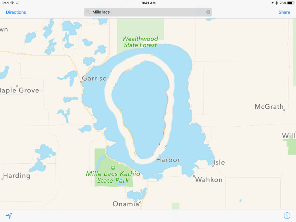 Sea of Galilee and Mille Lacs