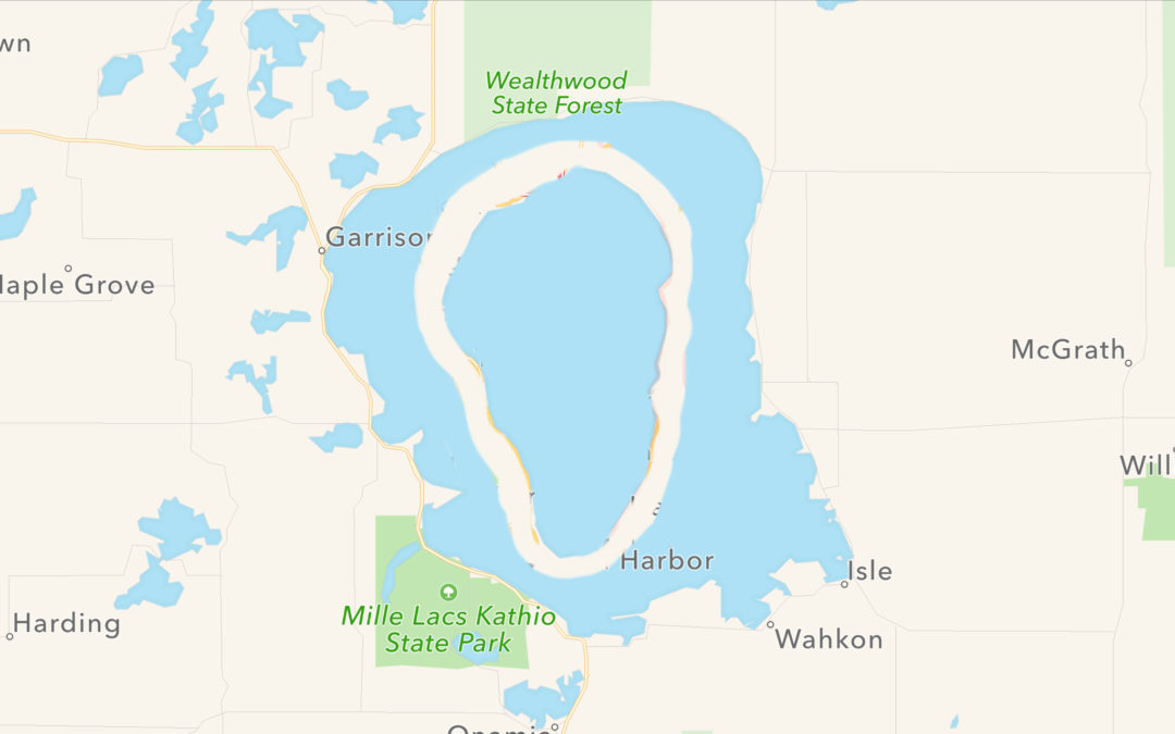 The Sea of Galilee Compared to Mille Lacs in Minnesota