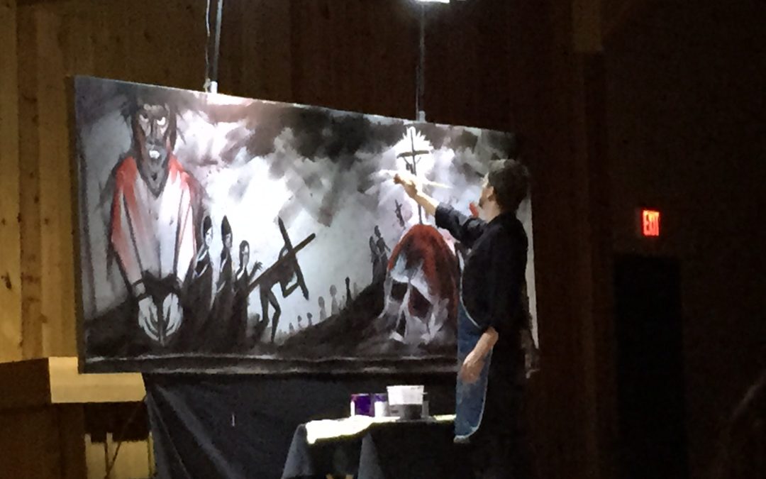 It is Finished | The Good Friday Painting and Music Experience is Over