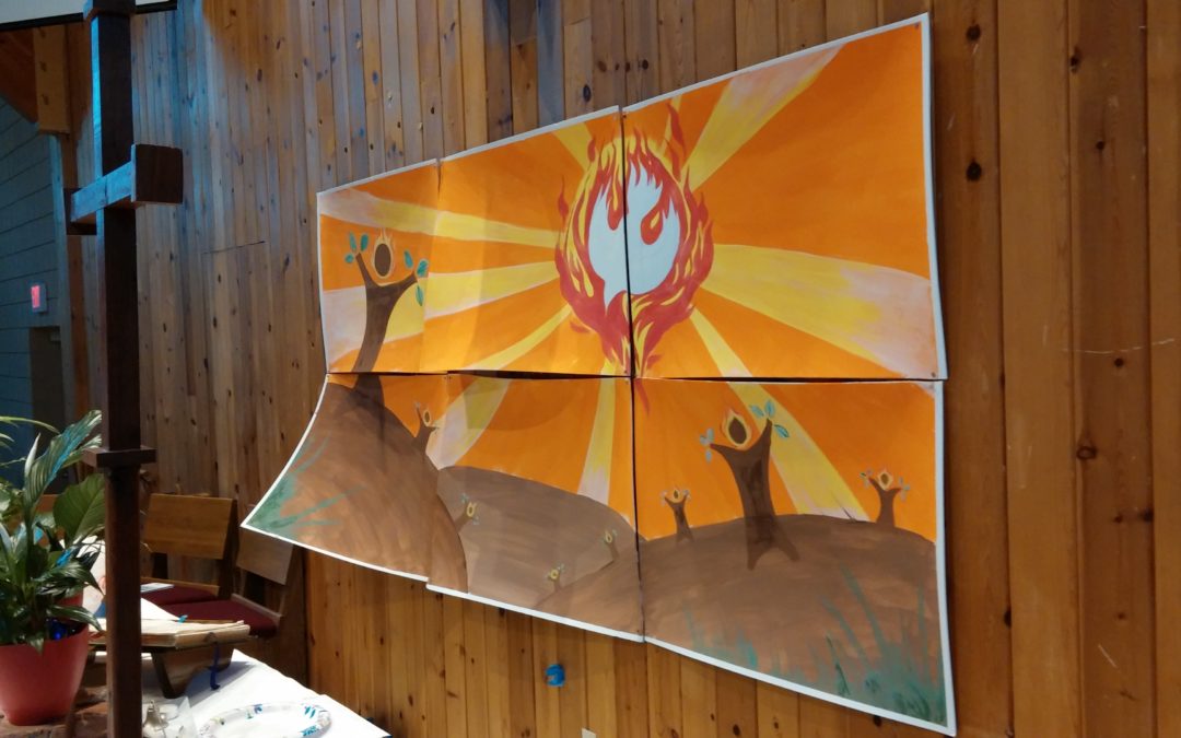 A Nail-biting Artist-Pastor-Teacher Moment for Pentecost