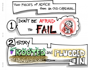 Stay rooted and plugged in