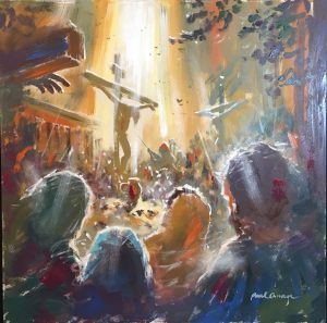 This is the image Paul created for John 19.