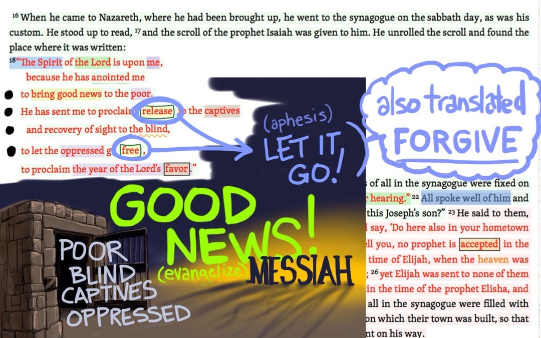 A Visual Commentary on Luke 4:16-30 from the Narrative Lectionary