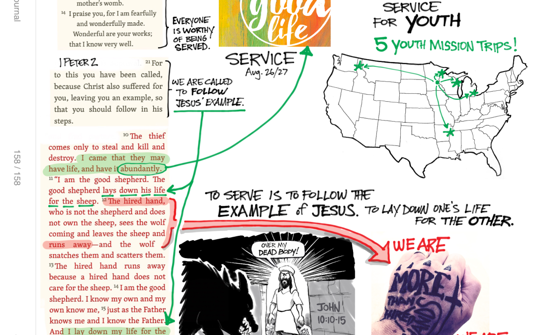 A Visual Meditation on the Good Life of Service