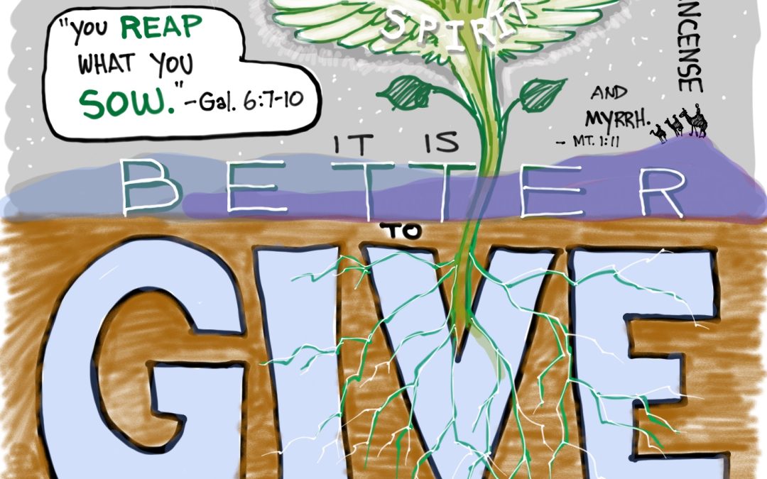 A Visual Meditation on Advent Conspiracy 3: Give More