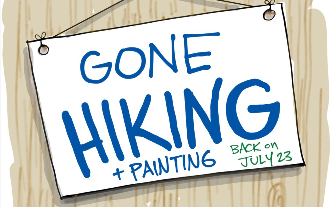 Going Dark for Three Weeks