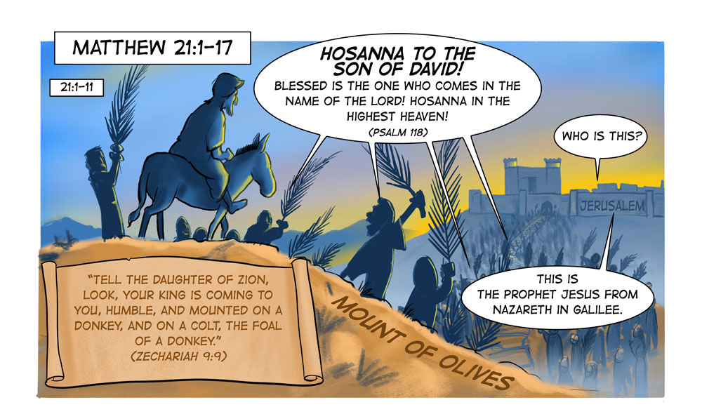 Pages 15 and 16 of A Cartoonist’s Guide to Matthew are Now Online