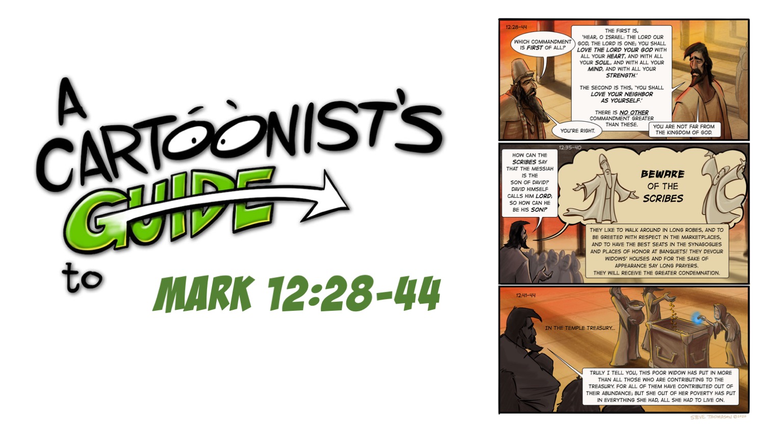 Mark 12_28-44 | Steve Thomason