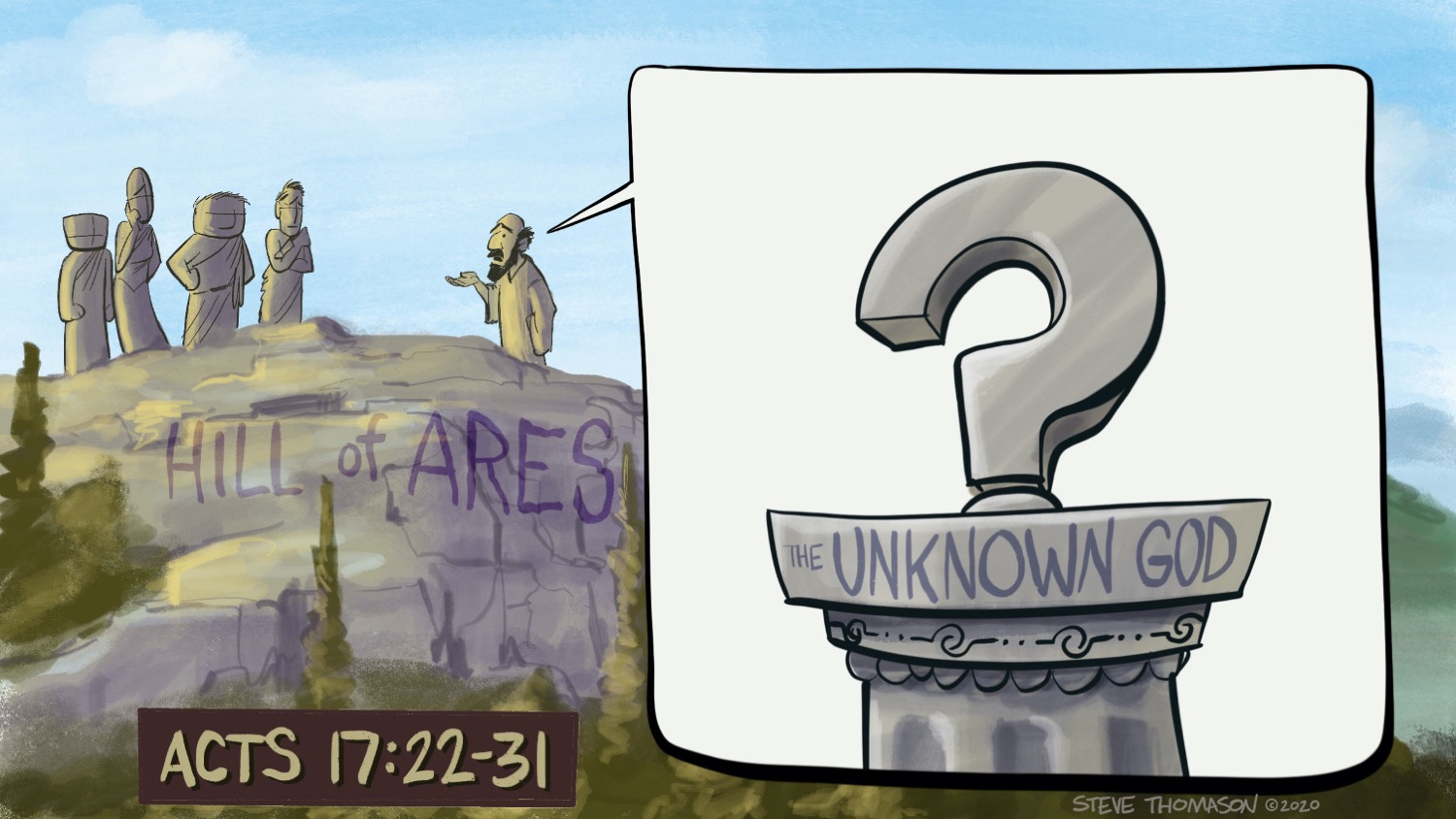 mars hill unknown god