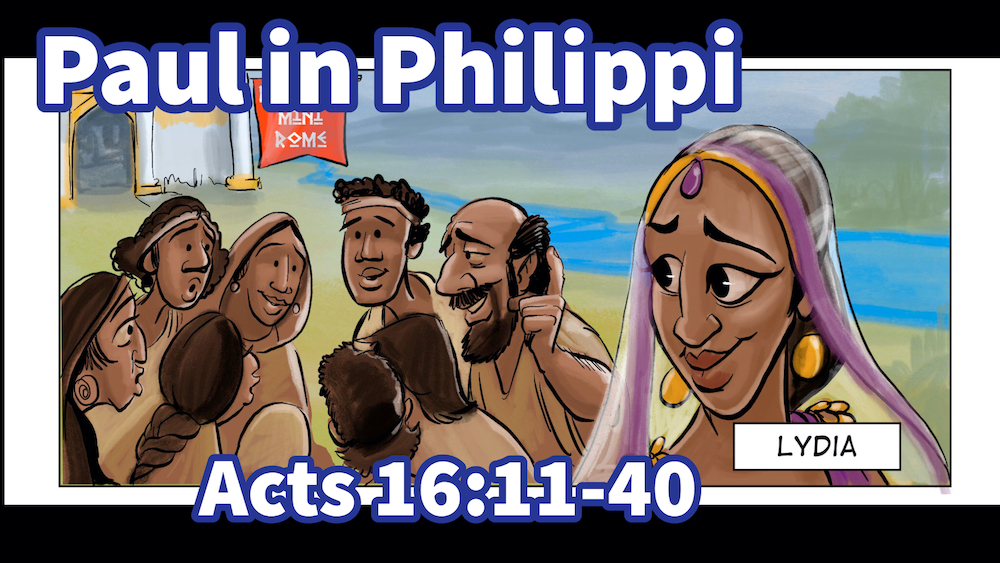 Paul in Philippi | A Cartoonist’s Guide to Acts 16:11-40