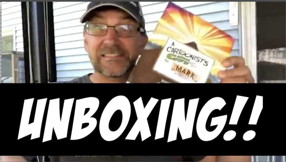 Unboxing My Latest Book | A Cartoonist’s Guide to Mark