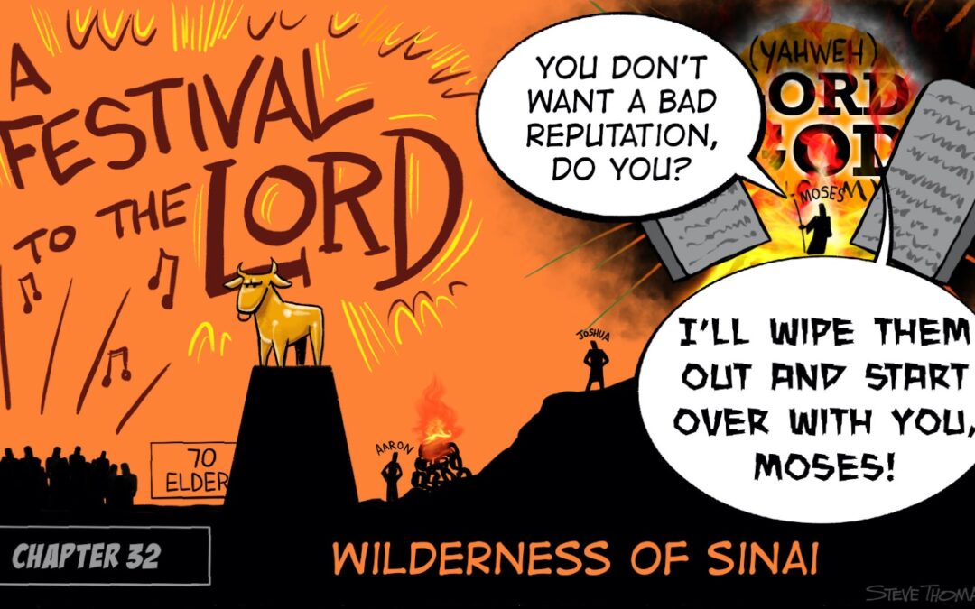 A Cartoonist’s Guide to the Golden Calf in Exodus 32