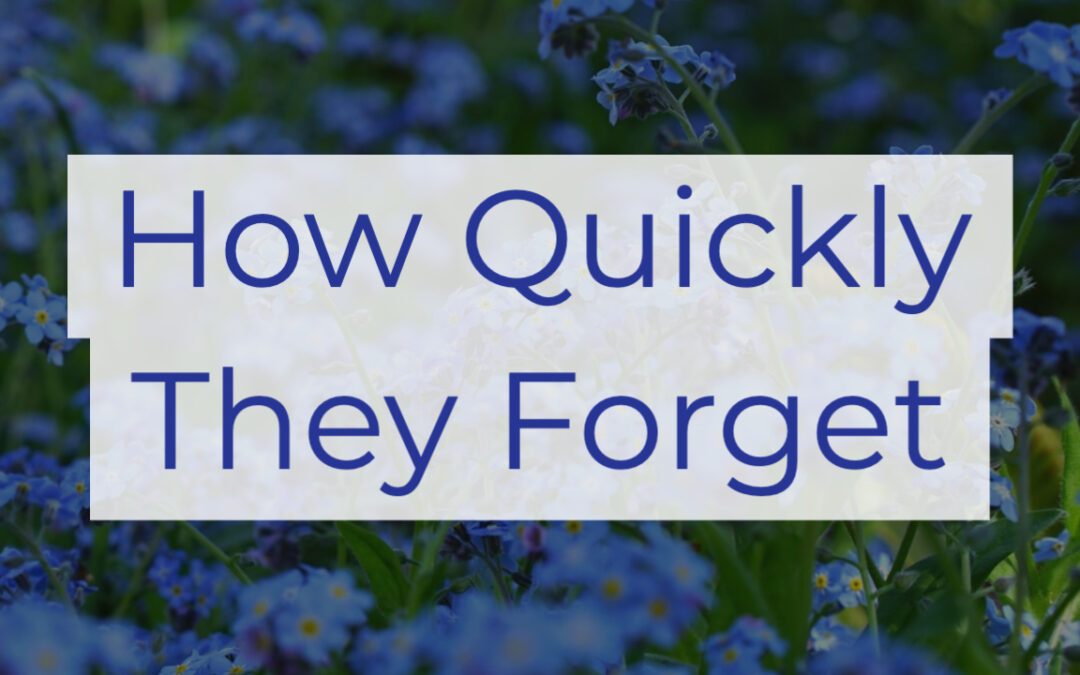 How Quickly They Forget | A Sermon on the Golden Calf from Exodus 32