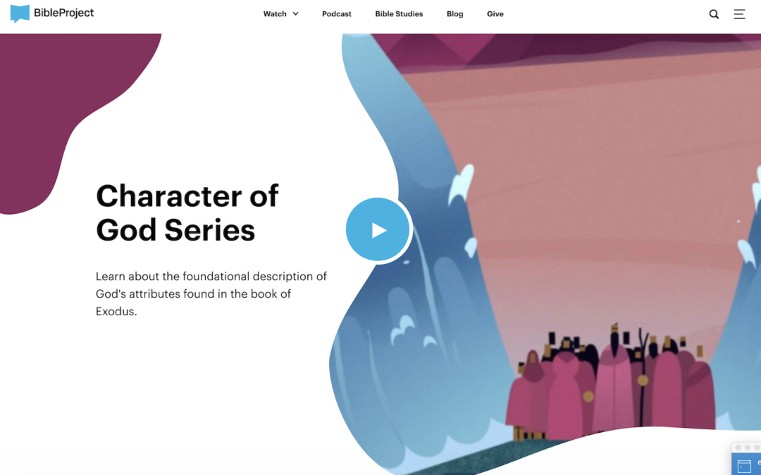 Visualizing the Character of God