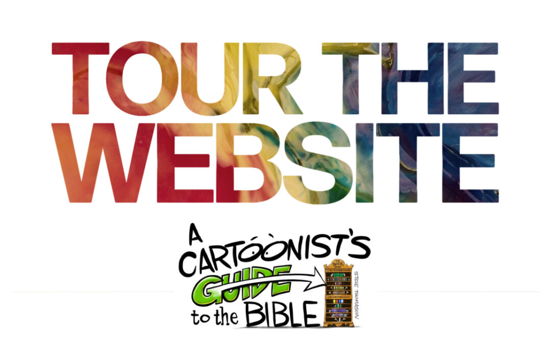 A Cartoonist’s Guide to the Bible Website Tour