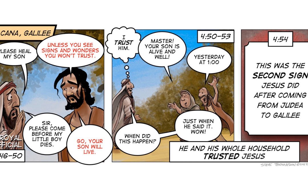 Jesus Heals People in the Gospel of John