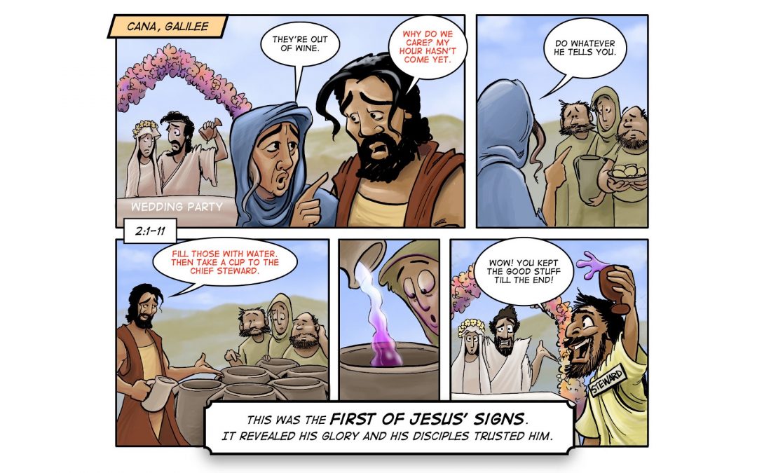 Jesus’ First Sign, Water into Wine