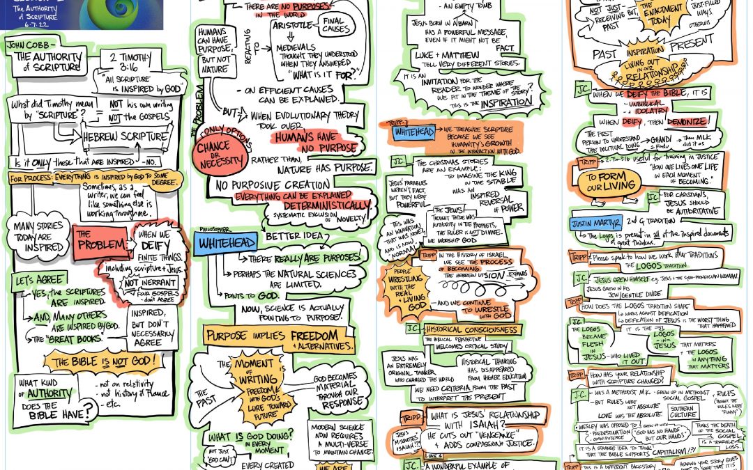 Christianity in Process with John Cobb and Tripp Fuller Session 1 Notes