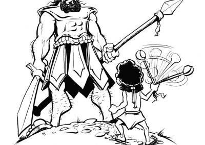 David and Goliath