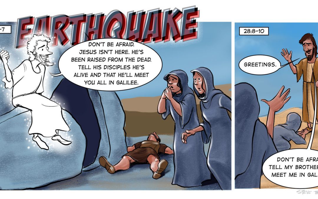 Earth-Shaking Hope! | A Visual Meditation on Easter in Matthew