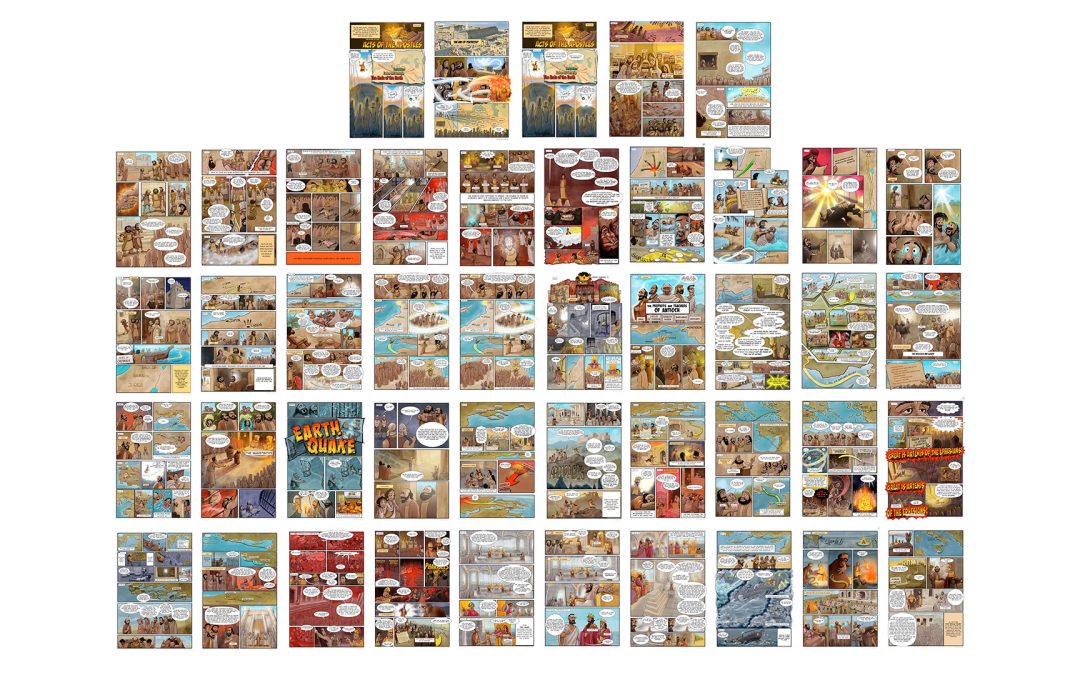 The Acts Illustrations are Finished!!!