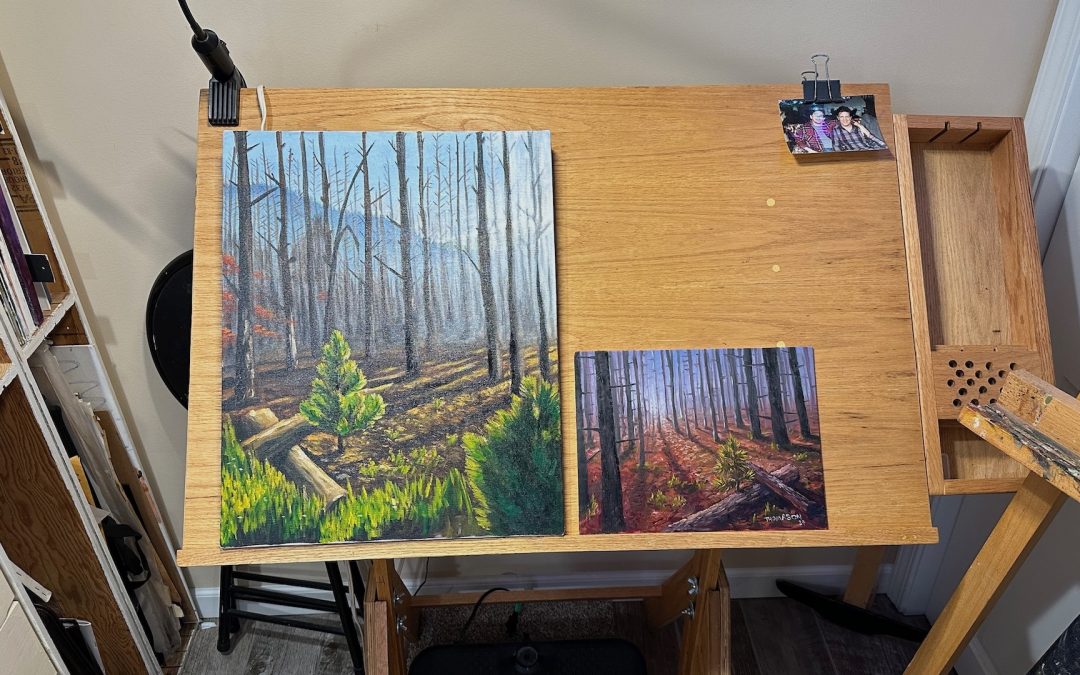 Ash Wednesday, Burned Forests, and New Life
