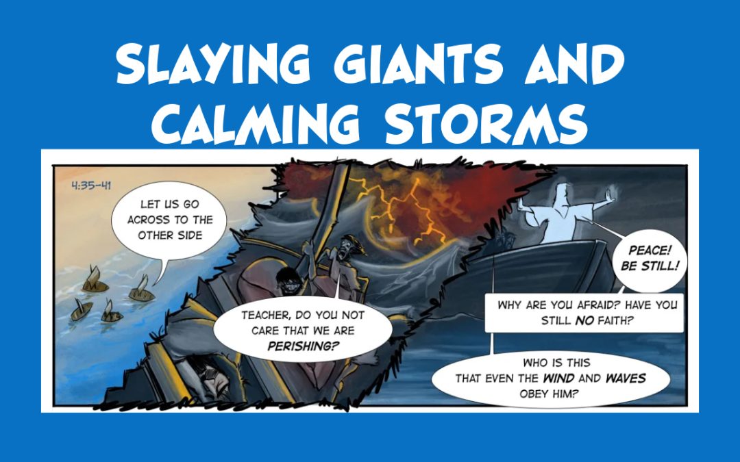 Giants and Storms | Visual Lectionary Downloads for June 23, 2024