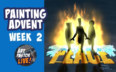 Painting PEACE for Advent 2 | Livestream Recording