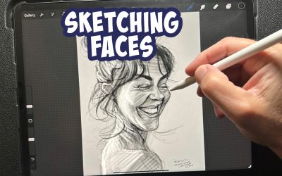 The Joy of Sketching Faces | A Livestream Contemplative Experience