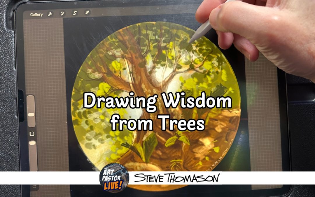 Drawing Wisdom from Trees | A Contemplative Art Experience