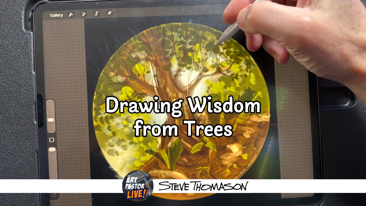 Drawing Wisdom from Trees | A Contemplative Art Experience