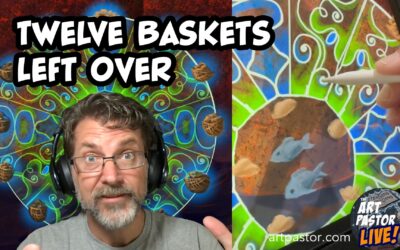 Twelve Baskets Left Over | A Contemplative Art Experience in Isaiah 55 and Matthew 14