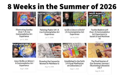 Reflecting on The Summer Journey of Art and Scripture