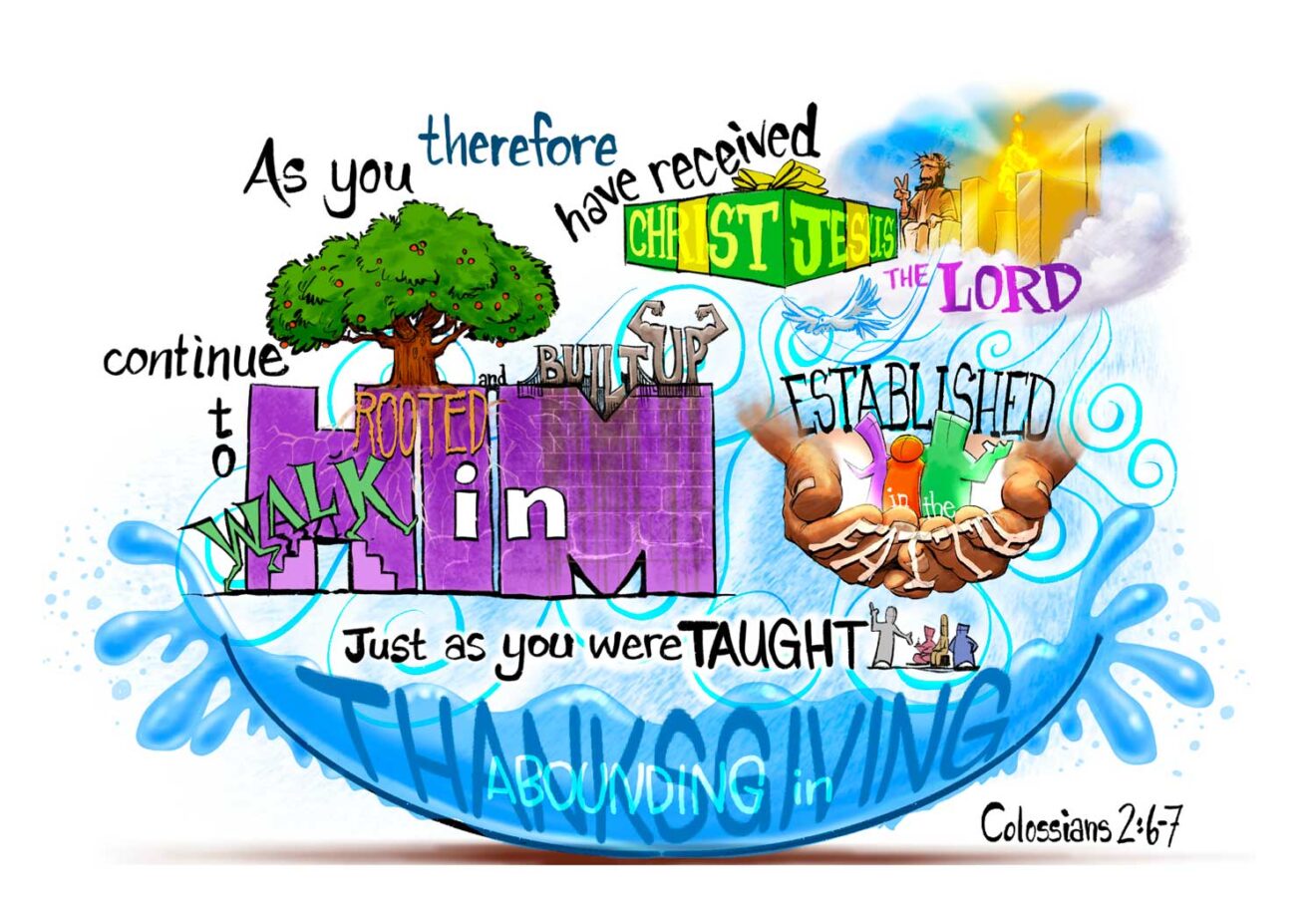 Colossians 2:6-7 | A Visual Commentary